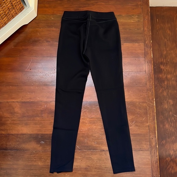 Like New rag & bone Lawson Leggings in Black Chevron EUC - Picture 4 of 11